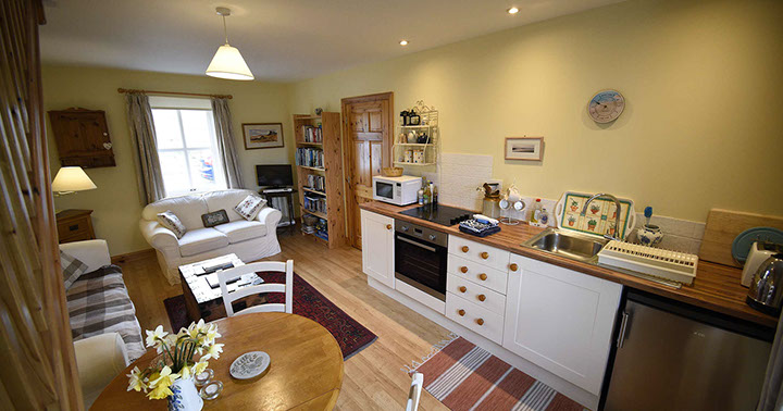 Half of Three self catering accommodation on the Isle of Skye with private parking and WIFI